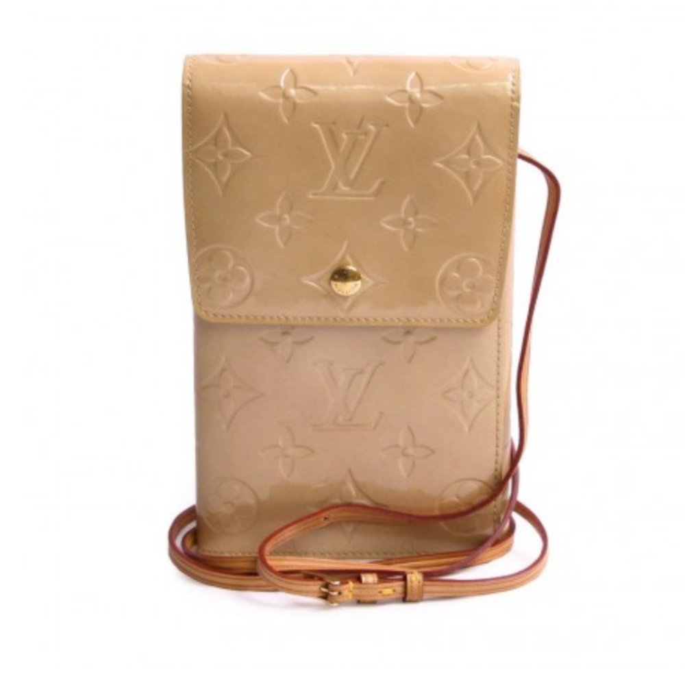 LOUIS VUITTON MONOGRAM IVORY PATENT LEATHER WALLET
